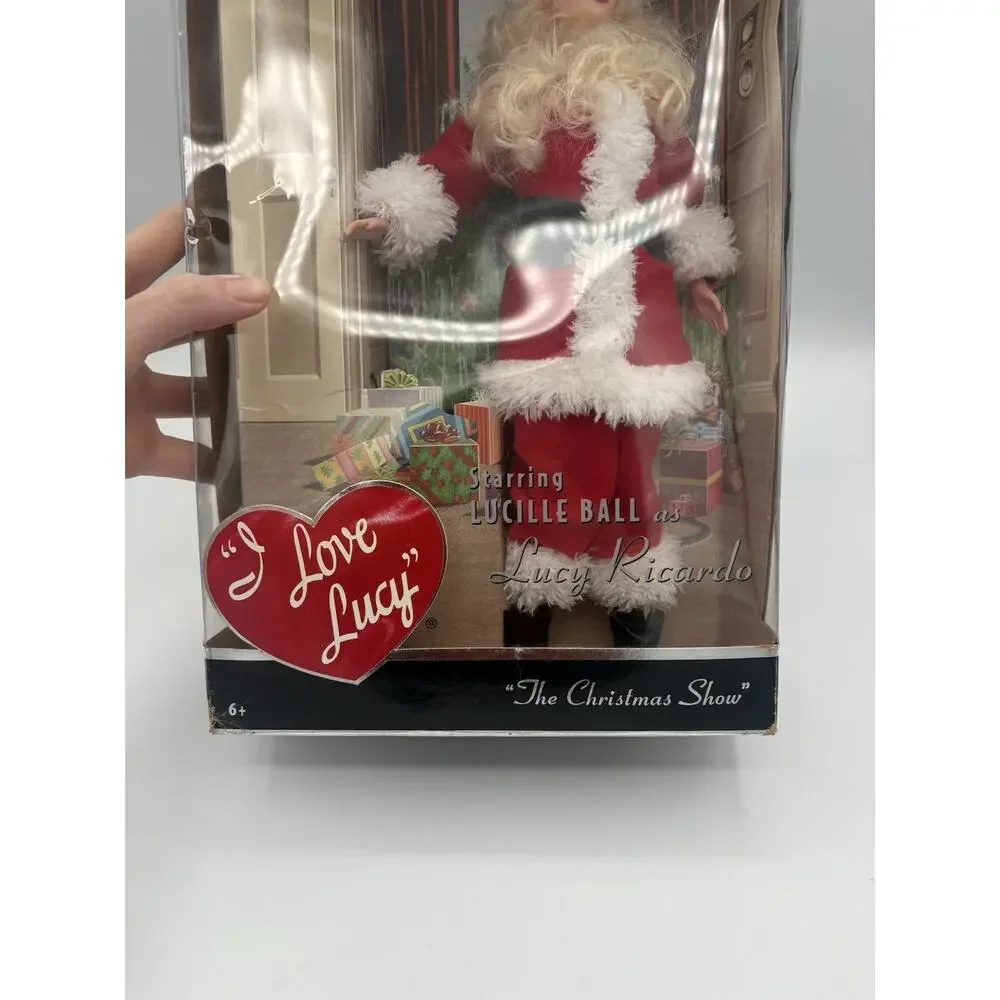 Barbie Collector I Love Lucy The Christmas Show Lucy Doll 2006 Mattel K4558 NEW